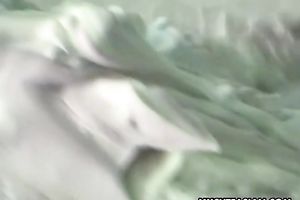 Korean cutie allows a dude to smear her body with ball batter in the shower
