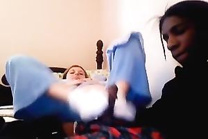 My kinky and lascivious roommate with worthwhile body lays on the couch