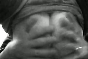 I love playing with my giant natural love muffins in front of my livecam