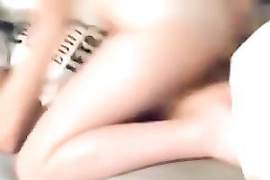 My lusty and glamorous amateur wife riding me like a cowgirl