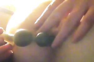 My lewd GF has a great chance to tease her own pleasing muff with toys