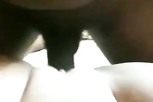 Big breasted chunky white GF of my buddy receives nailed by him in mish pose