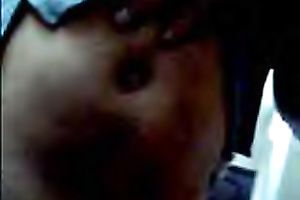 Cute and chunky Bangalore white wife gives head to her dude