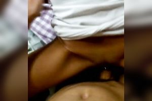 Svelte titless Bulgarian nympho took friend's dick in her taut twat