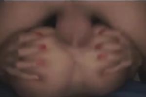 My sizzling hawt babe receives her gaping chocolate hole punished hard