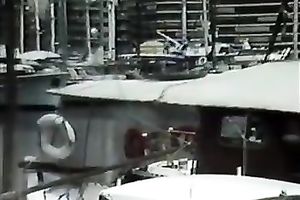 Big chap in the gym gapes the asshole of wild and sexually excited golden-haired