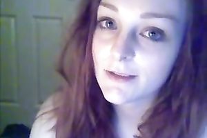 My red-haired GF just likes squeezing her large scoops jointly