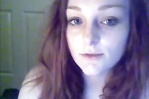 My red-haired GF just likes squeezing her large scoops jointly