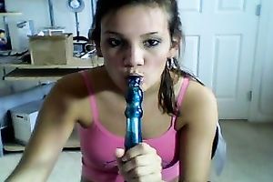 Bosomy dark brown girlie in pink nylons Kate masturbates her bawdy cleft