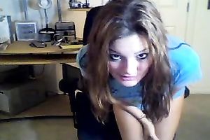 Bosomy dark brown girlie in pink nylons Kate masturbates her bawdy cleft