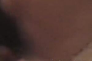 Drilling hairy love tunnel of my girlfriend and blasting semen on top of her vagina
