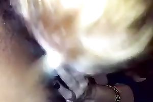 Sexy blond doxy engulfing my dong deepthroat in POV