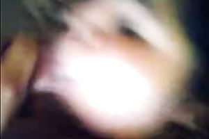 Cum loving chunky brunette hair dirty slut wife enjoys my chunky 10-Pounder on web camera