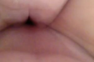 Fucking messy old snatch of my white girlfriend missionary style