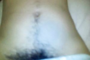 My Russian wifey has large tits and highly shaggy muff