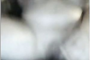 Pretty brunette hair babe with giant natural wobblers on cam