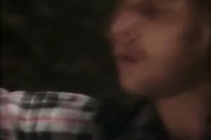 This blond just likes engulfing her lover's meat stick outdoors