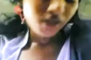 My hot Indian dirty slut wife riding me in the bus and giving me head