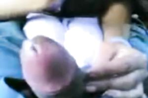 My hot Indian dirty slut wife riding me in the bus and giving me head