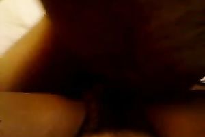 My saucy buxom girlfriend acquires her curly crotch plowed in POV