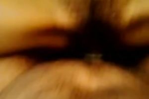 My saucy buxom girlfriend acquires her curly crotch plowed in POV