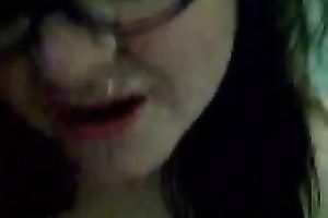 Huge bawdy facial for my torrid chunky brunette hair secretary