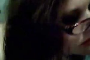 Huge bawdy facial for my torrid chunky brunette hair secretary