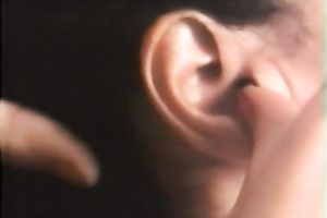 Brunette classic whore gives head and rides on her fuck ally