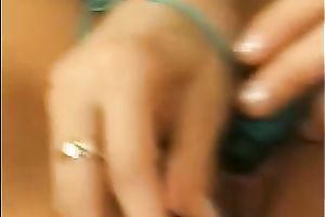 Pleasing a hot slender horny white wife with a sex toy to make her horny