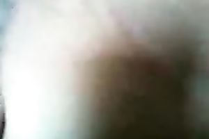 Kinky Latina girlfriend of my buddy tickles her cookie tenderly