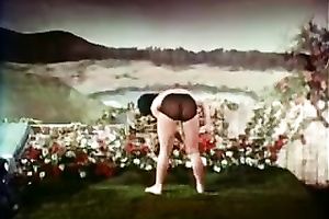 Retro erotic compilation with 2 breasty short-haired babes