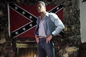 Watch out a breasty and appetizing retro ebon white wife nude