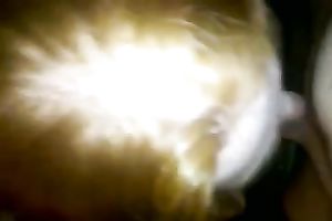 Skinny white cum huhngry wench receives her doze of cock juice