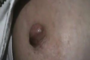 Nipple softcore play filmed on closeup homemade tape