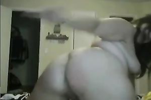 My super slutty big beautiful woman GF copulates her thick snatch with her sex toy