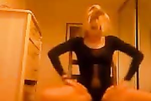 Beautiful and playful honey shows me her goodies on web camera session