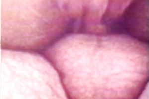 Exquisite vintage dark brown blows rod of her boyfriend