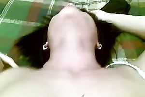 Sweet and perverted dark brown girlfriend on non-professional episode