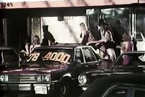 Four sexy like fire excited tramps attacked one palpitating dick