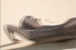 The freakiest teaser movie with my sexy hotwife on the beach