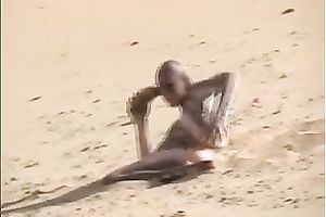 The freakiest teaser movie with my sexy hotwife on the beach