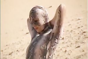 The freakiest teaser movie with my sexy hotwife on the beach