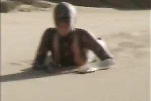 The freakiest teaser movie with my sexy hotwife on the beach