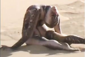 The freakiest teaser movie with my sexy hotwife on the beach