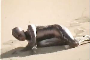 The freakiest teaser movie with my sexy hotwife on the beach