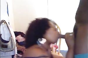 Chubby tattooed and immodest haired dark nympho gives precious BJ