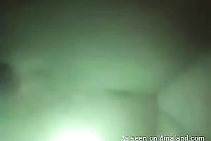 Skinny girlfriend is willing and ready to please her dude