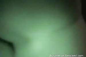 Skinny girlfriend is willing and ready to please her dude