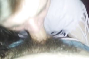 Attractive brunette hair bimbo pleases me with some truly valuable oral pleasure