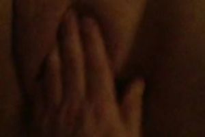 Just a obese and perverted wife squirting when I finger her